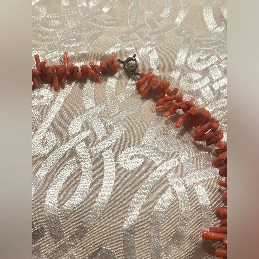 Vintage Branch Coral Necklace #9256 ❤️‍🔥 - Picture 2 of 10